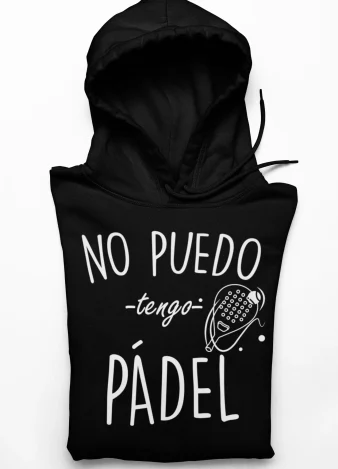 Sudadera no puedo tengo Pádel