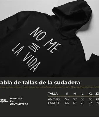 Sudadera No me da la Vida
