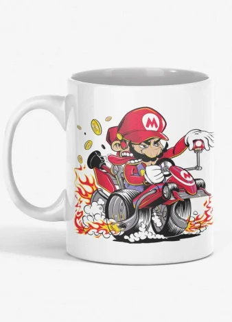 Taza Mario cabreado Kart