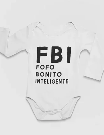 Body FBI fofo bonito inteligente