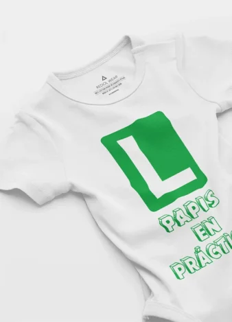 Body bebé Papis en Prácticas