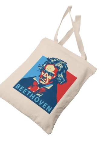 Bolso orgánico diseño Beethoven
