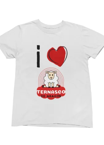 Camiseta I love Ternasco de Aragón