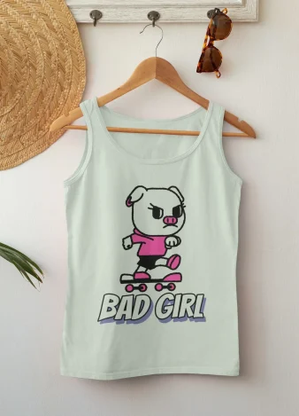 Camiseta tirantes Bad Girl