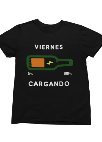Camiseta Viernes cargando cerveza