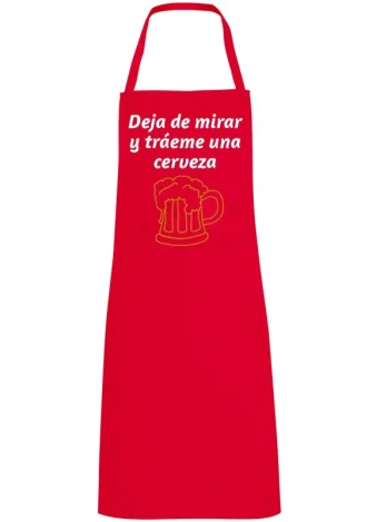 Deja de mirar y tráeme una cerveza