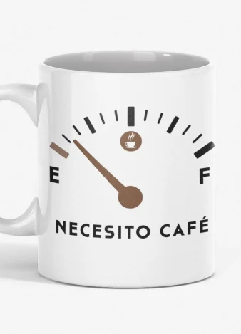 Taza Necesito café
