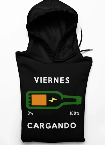 Sudadera Viernes cargando Cerveza