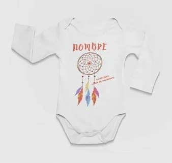 Body Atrapasueños personalizado con su nombre
