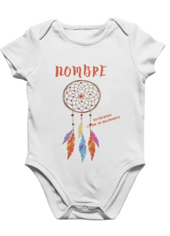 Body Atrapasueños personalizado con su nombre