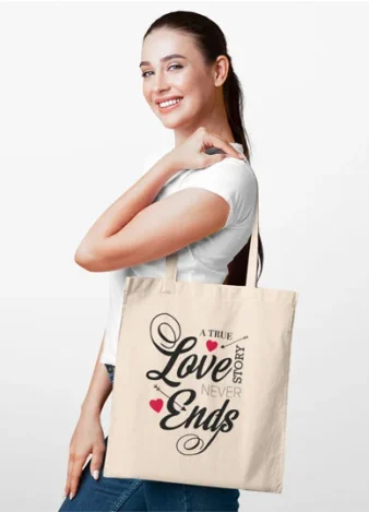 bolso A true Love Story never Ends