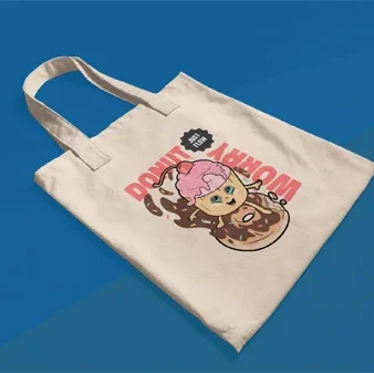 Bolso Tote Donut Worry Just Flow