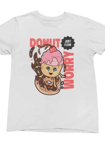 Camiseta Donut Worry Just Flow