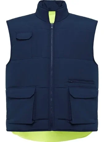 Chaleco reversible multibolsillos y alta visibilidad
