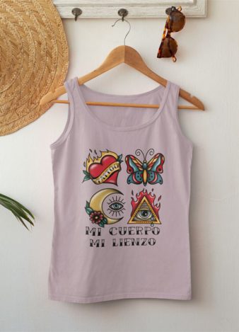 Camiseta mi cuerpo mi lienzo