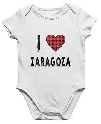 Body bebé I love Zaragoza