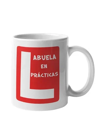 Taza personalizable Abuela o abuelo en Prácticas