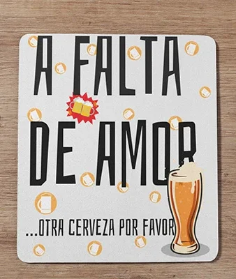 A falta de amor otra cerveza