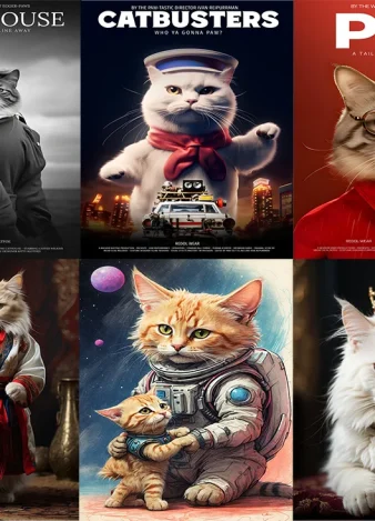 Alfombrillas para ratón diseños Gatos