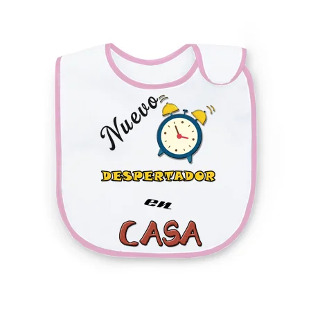 babero-rosa-nuevo-despertador-en-casa