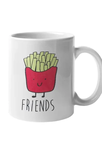 Lote de 2 tazas Best Friends
