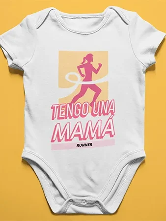 Body bebé Mamá o papá Runner