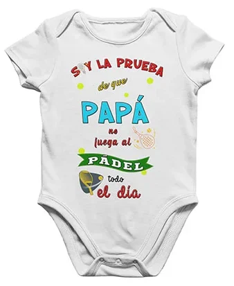 Body Papá no juega todo el día al Pádel