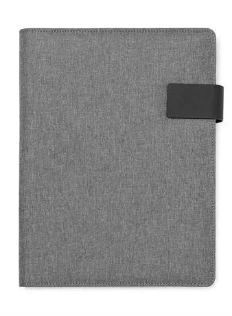 Carpeta multiusos con cierre magnético – Gris