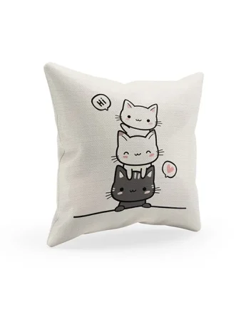 Funda de cojín de Gatitos