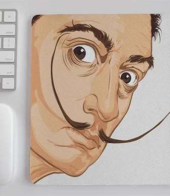 Alfombrilla ratón diseño Dalí