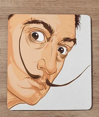 Alfombrilla ratón diseño Dalí