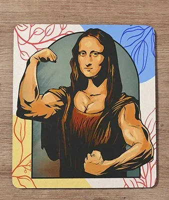 Alfombrilla ratón Mona Lisa
