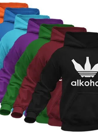 Sudadera Alkohol varios colores