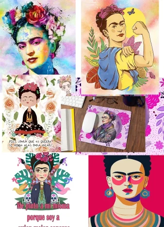 Alfombrillas de Frida Kahlo