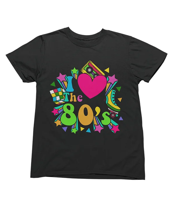 camiseta-i-love-the-80-s-color-gris camiseta-i-love-the-80-s-color-gris