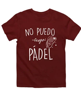 Camiseta No puedo tengo Pádel