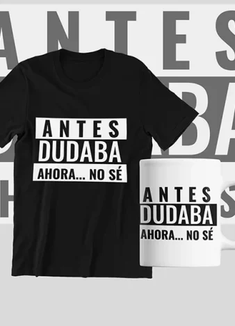 Pack Antes dudaba ahora no sé