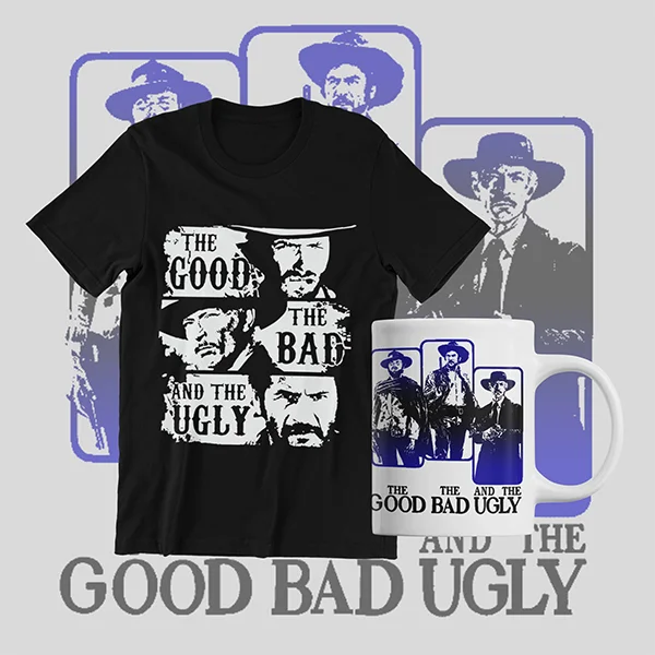 pack-bueno-feo-malo-camiseta-taza pack-bueno-feo-malo-camiseta-taza