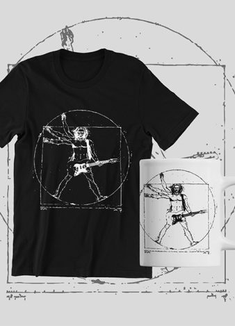 Pack Hombre de Vitruvio Rock
