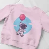 sudadera-niña-o-rosa-astronauta-sin-capucha sudadera-niña-o-rosa-astronauta-sin-capucha