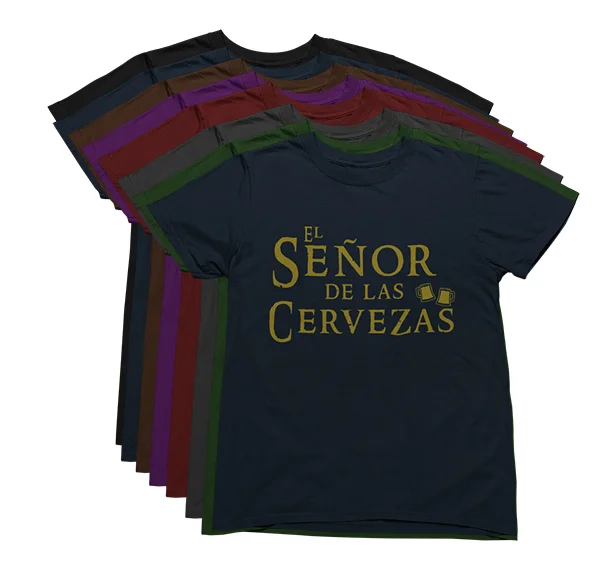 camiseta-el-señor-de-las-cervezas-varios-colores