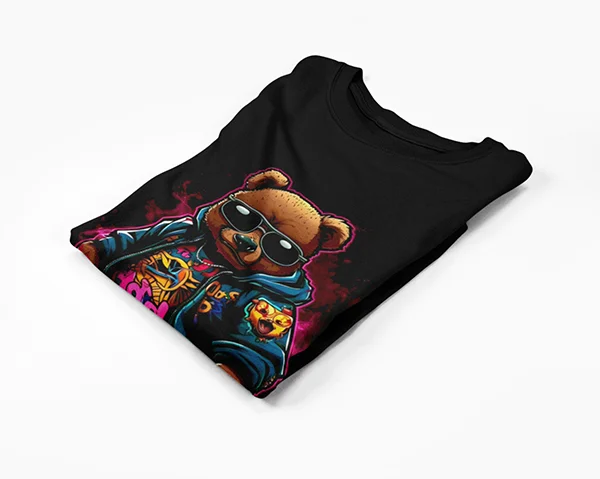 camiseta-oso-cool-niños