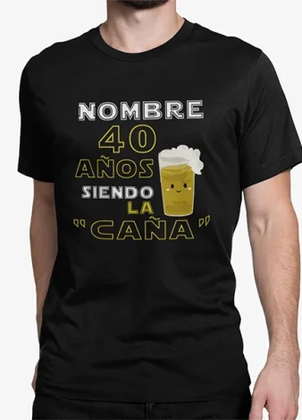 Camiseta Personalizable siendo la caña