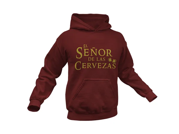sudadera-el-señor-de-las-cervezas-color-granate