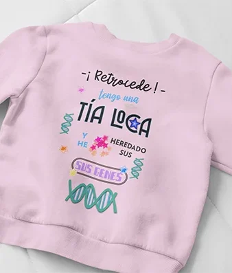 Sudadera infantil Tía Loca