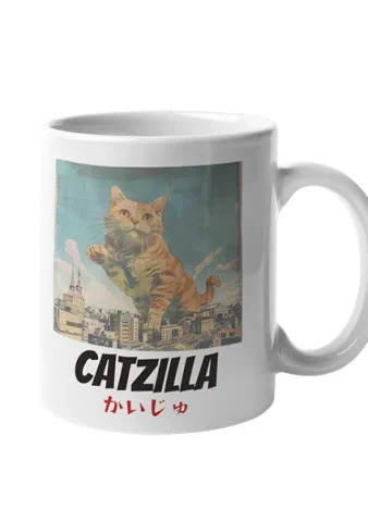 Pack Taza + Camiseta Catzilla