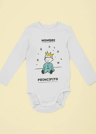 Body bebé Principito personalizable