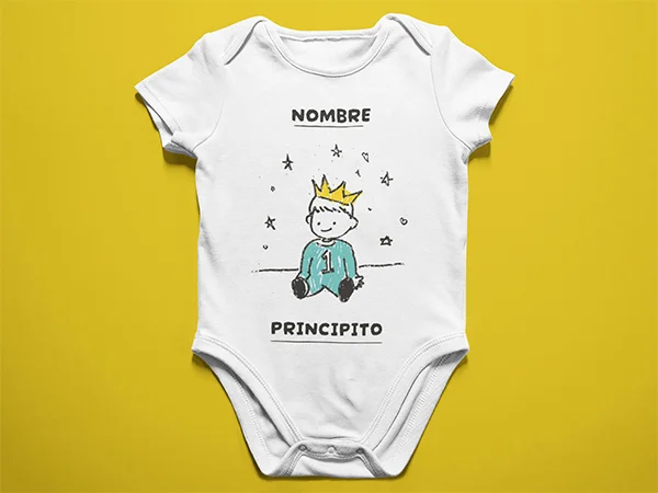 body-principito-personalizado