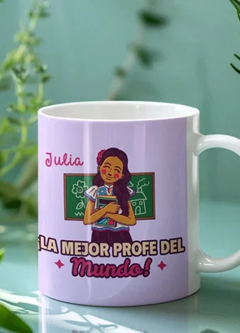 Taza Profesora personalizada