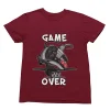 camiseta-gamer-game-over-granate